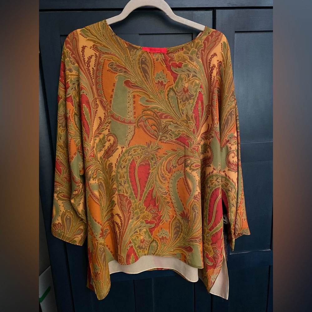 Shamask silk top